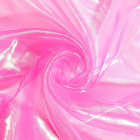 Iridescent Pearl Organza Fabric SV578481 Fuchsia 1