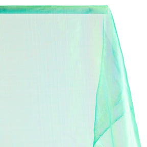 Iridescent Pearl Organza Fabric SV578482 Kelly Green 2