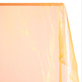 Iridescent Pearl Organza Fabric SV578483 Orange 2