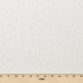 Elio Slubbed Sheer Mesh Dobby Fabric SV578494 Off White 3
