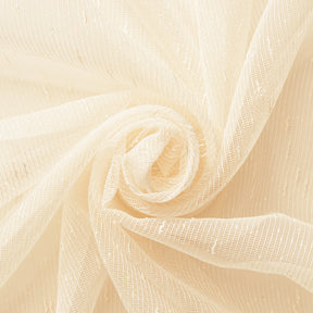 Elio Slubbed Sheer Mesh Dobby Fabric SV578495 Champagne 2