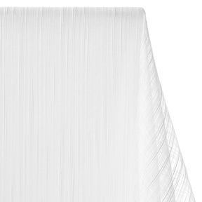 Basidia Striped Sheer Mesh Dobby Fabric SV578498 White 1