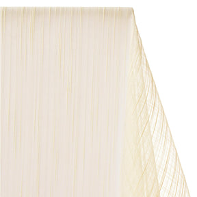 Basidia Striped Sheer Mesh Dobby Fabric SV578501 Ivory 1