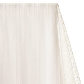 Bayzam Striped Sheer Mesh Dobby Fabric SV578503 Off White 1