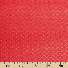 Ottertex® Polyester Ripstop – Hexagon - Waterproof (PU Coated) & Water Repellent (DWR) – 300D, 5.6 oz Fabric SV578521 Red Image A9