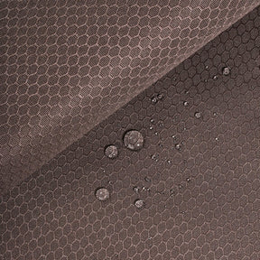 Ottertex® Polyester Ripstop – Hexagon - Waterproof (PU Coated) & Water Repellent (DWR) – 300D, 5.6 oz Fabric SV578522 Brown Image A4