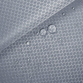 Ottertex® Polyester Ripstop – Hexagon - Waterproof (PU Coated) & Water Repellent (DWR) – 300D, 5.6 oz Fabric SV578524 Charcoal Image A4