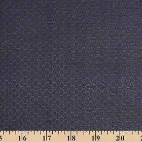 Ottertex® Polyester Ripstop – Hexagon - Waterproof (PU Coated) & Water Repellent (DWR) – 300D, 5.6 oz Fabric SV578525 Navy Blue Image A9