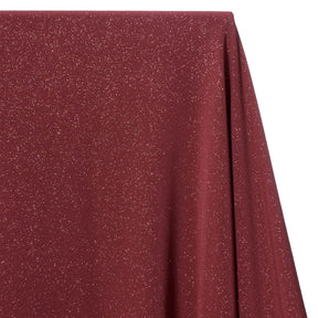 Glitter Ity Knit Jersey Fabric SV578907 Wine 2
