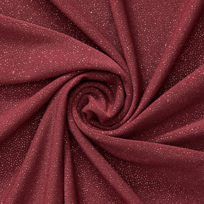 Glitter Ity Knit Jersey Fabric SV578907 Wine 1