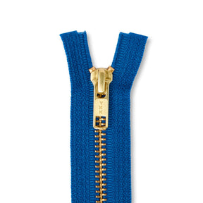 Ykk 5 Brass Separating Zipper SV578752 Seven Seas Blue 1