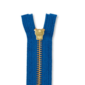 Ykk 5 Brass Separating Zipper SV578752 Seven Seas Blue 2