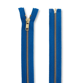 Ykk 5 Brass Separating Zipper SV578752 Seven Seas Blue 3