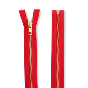 Ykk 5 Brass Separating Zipper SV578754 Atom Red 3