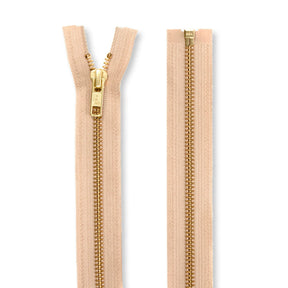 Ykk 5 Brass Separating Zipper SV578757 Ecru Beige 3
