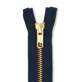 Ykk 5 Brass Separating Zipper SV578759 Navy 1