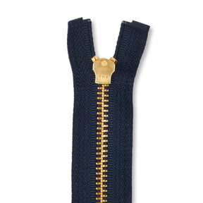 Ykk 5 Brass Separating Zipper SV578759 Navy 2
