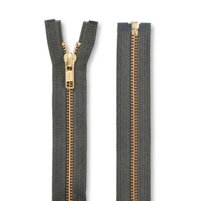 Ykk 5 Brass Separating Zipper SV578760 Slate Grey 3