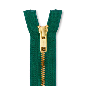 Ykk 5 Brass Separating Zipper SV578751 Pinecone Green 1
