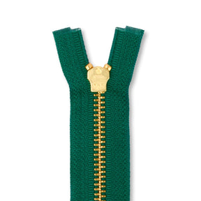 Ykk 5 Brass Separating Zipper SV578751 Pinecone Green 2