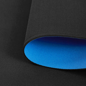 Closed Cell Neoprene Bonded Sponge Waterproof Fabric SV578846 Royal Blue / Black 2