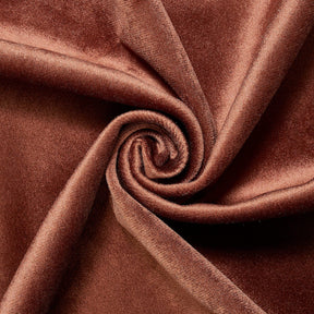 Upholstery Flocking Velvet With Terry Backing Fabric SV578859 Chocolate 2