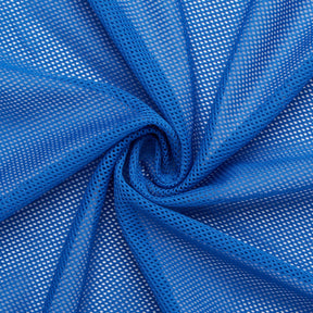 Polyester Knit Diamond Mesh Fabric SV578877 Royal Blue 1