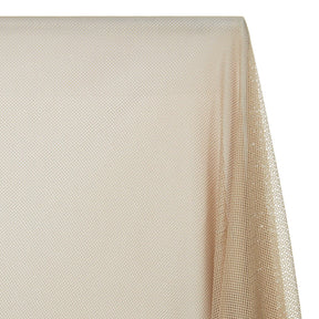 Polyester Knit Diamond Mesh Fabric SV578880 Camel 2