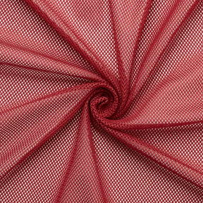 Polyester Knit Diamond Mesh Fabric SV578883 Burgundy 1