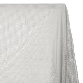 Polyester Knit Diamond Mesh Fabric SV578884 Silver 2