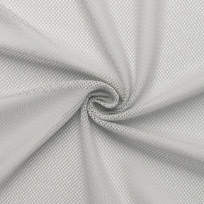 Polyester Knit Diamond Mesh Fabric SV578884 Silver 1