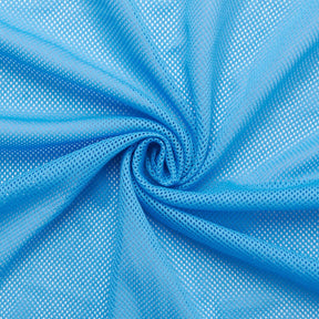 Polyester Knit Diamond Mesh Fabric SV578886 Blue 1