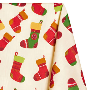 Stocking Print Broadcloth Fabric SV578919 1
