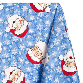 Santa Claus Print Broadcloth Fabric SV578925 1