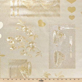 Afternoon Tea Oilcloth Fabric SV578936 3