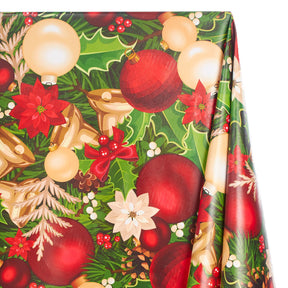 Floral Ornament Oilcloth Fabric SV578937 1