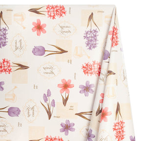 Flower Garden Oilcloth Fabric SV578942 1