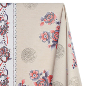 Rosette Oilcloth Fabric SV578945 1