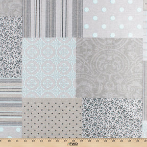 Patchwork Oilcloth Fabric SV578946 Lilac 3