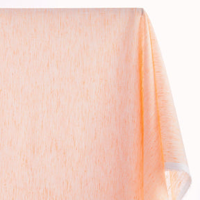Hairline Stripe Linen Look Fabric SV578993 Orange / White 1