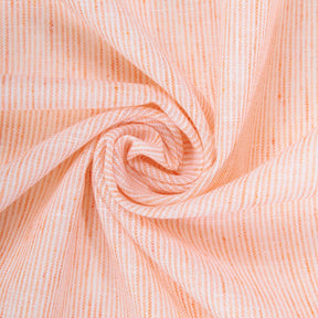 Hairline Stripe Linen Look Fabric SV578993 Orange / White 2
