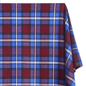 Brooklyn Plaid Cotton Flannel Fabric SV579024 1