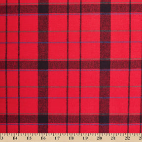 Michael Plaid Cotton Flannel Fabric SV579026 3