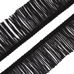 2 Inch Chainette Fringe Trim SV579093 Black 1