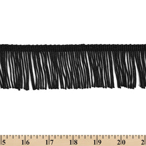 2 Inch Chainette Fringe Trim SV579093 Black 2