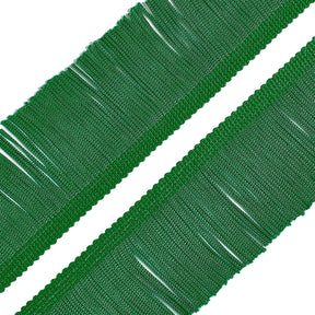 2 Inch Chainette Fringe Trim SV579098 Emerald Green 1