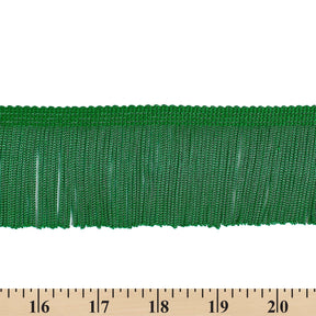 2 Inch Chainette Fringe Trim SV579098 Emerald Green 2