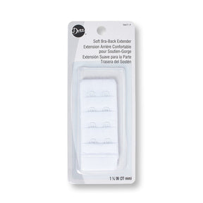 Dritz 1 1 4 Inch Soft Bra Back Extender SV579149 White 1