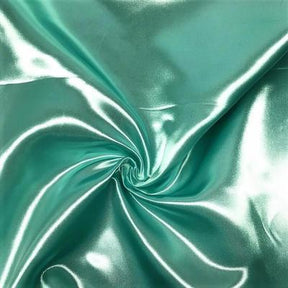 Bridal Satin Rod Pocket Curtains Seafoam 3