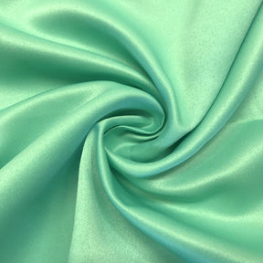 Matte Satin Peau De Soie Rod Pocket Curtains Seafoam 3